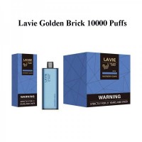 Lavie Golden Brick 10000 Puffs Rechargeable Disposable Mesh Coil Disposable Vape